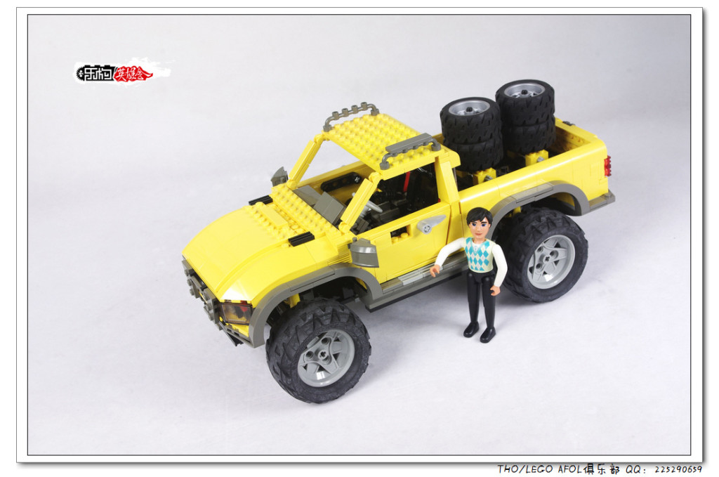 【THO评鉴】乐高 lego 4404 Land Busters 越野皮卡