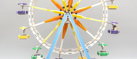 宜静宜动大转轮：LEGO 乐高 10247 Ferris Wheel 摩天轮