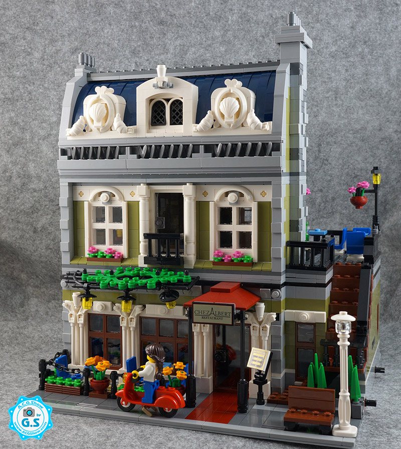 【GS品鉴】LEGO乐高10243 街景–法国巴黎餐厅