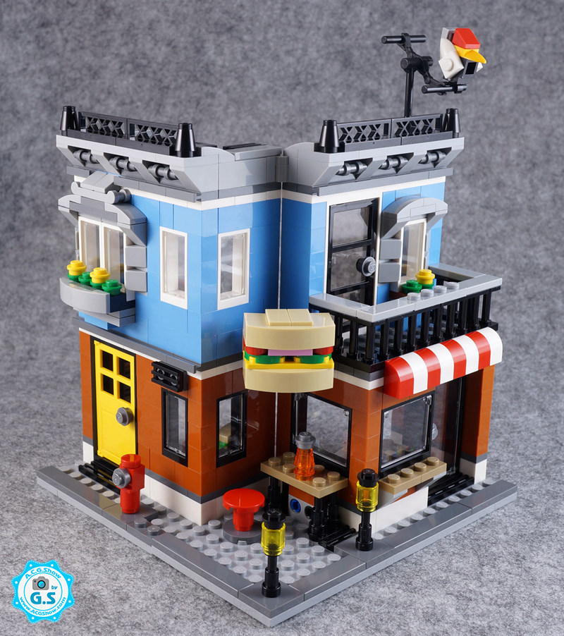 【GS品鉴】LEGO乐高31050创意三合一 街角熟食店