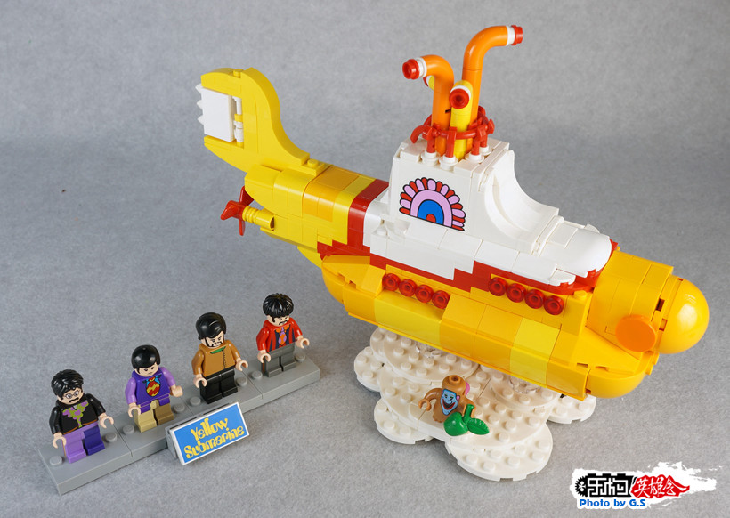 【GS品鉴】LEGO乐高21306 IDEAS系列-披头士黄色潜水艇（乐构英雄会首发）