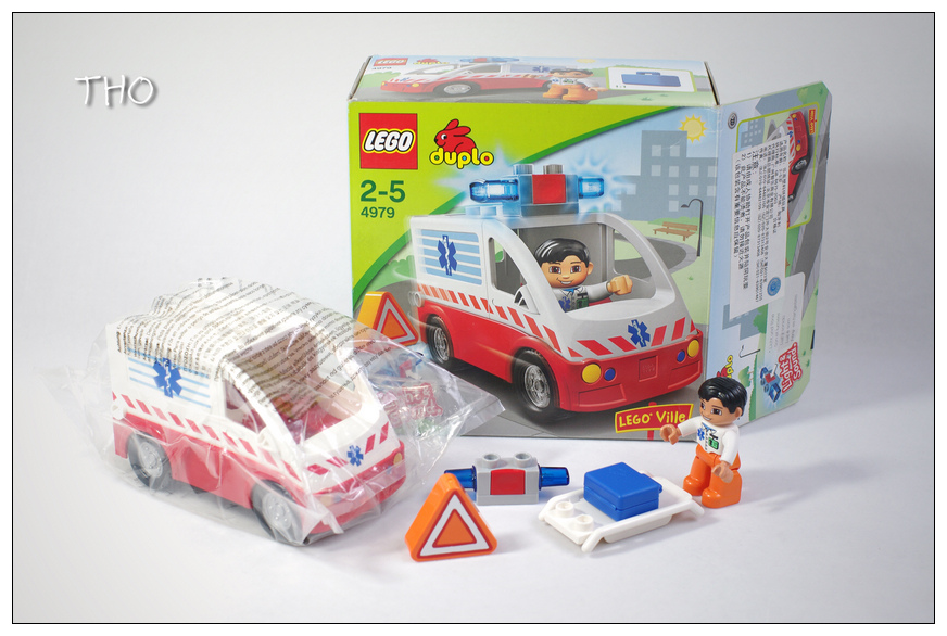 【THO品鉴】lego 乐高 duplo 4979 Ambulance 品鉴