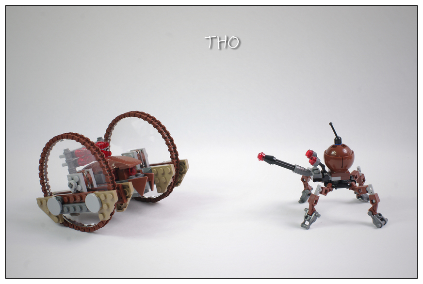 【THO品鉴】lego 乐高 7670 Hailfire Droid & Spider Droid 图赏