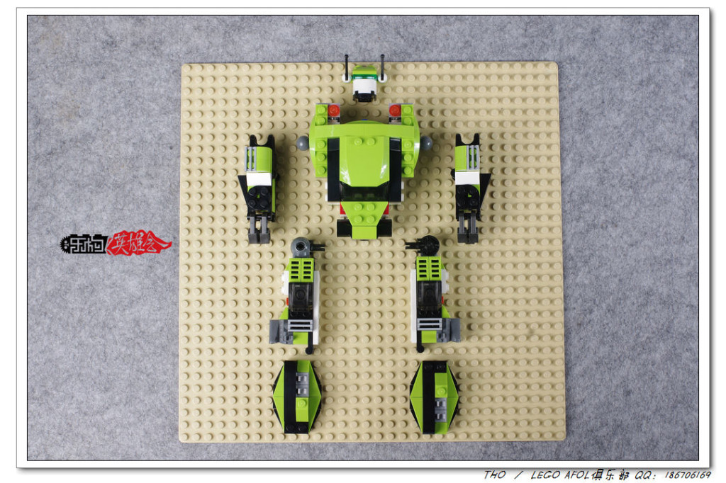 【THO品鉴】乐高 lego 31007 Power Mech 评鉴