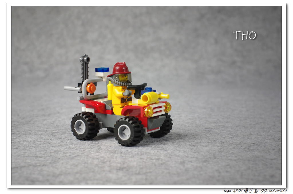 【THO品鉴】lego 乐高 4427 Fire ATV