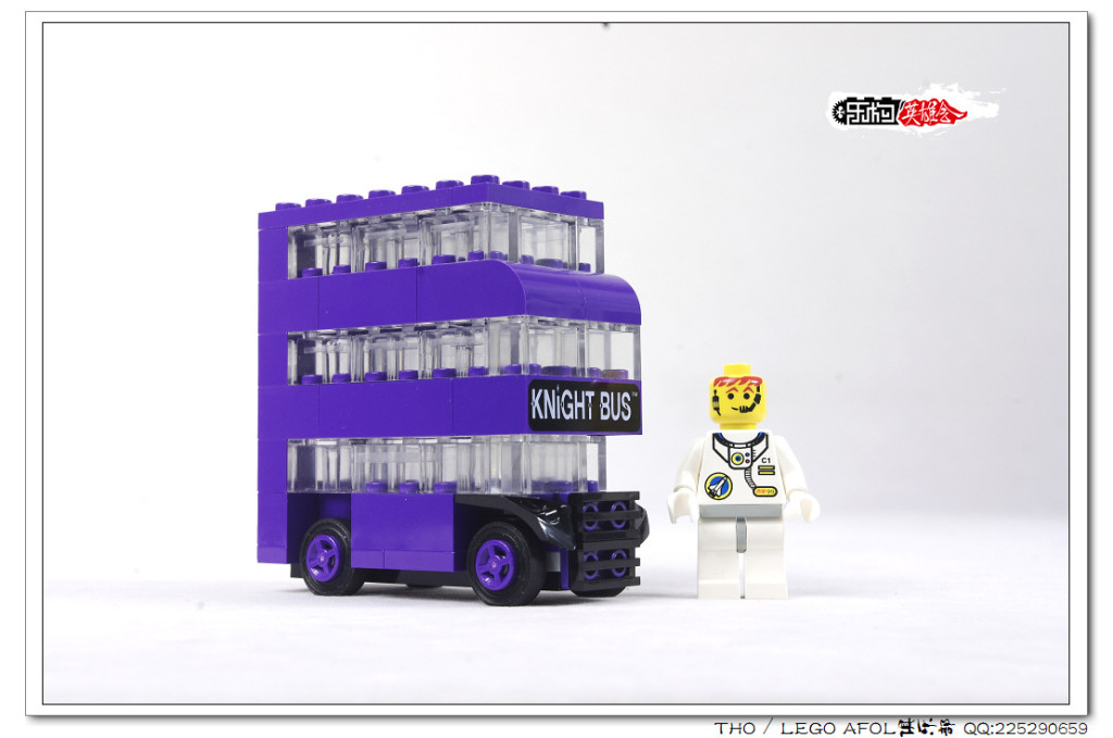 【THO】乐高 lego 4695 Mini Harry Potter Knight Bus紫色
