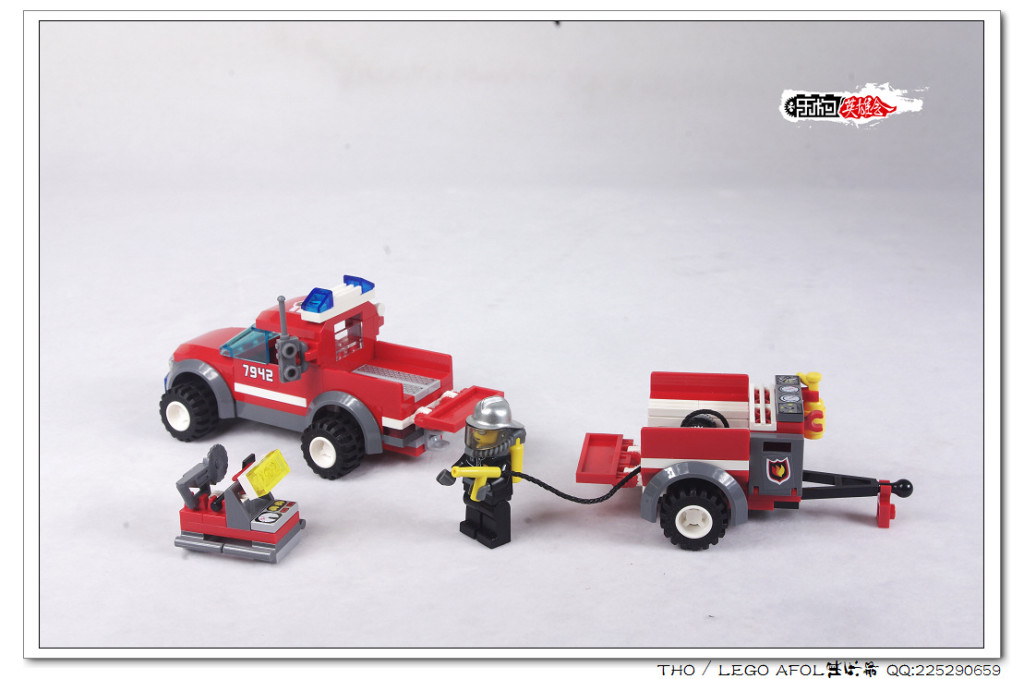 【THO评鉴】乐高 lego 7942 Off-Road Fire Rescue