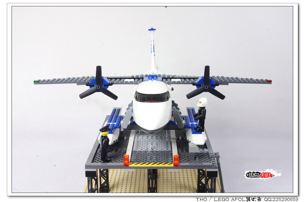 【THO评鉴】乐高 lego 7723 Police Pontoon Plane 警用水上飞机