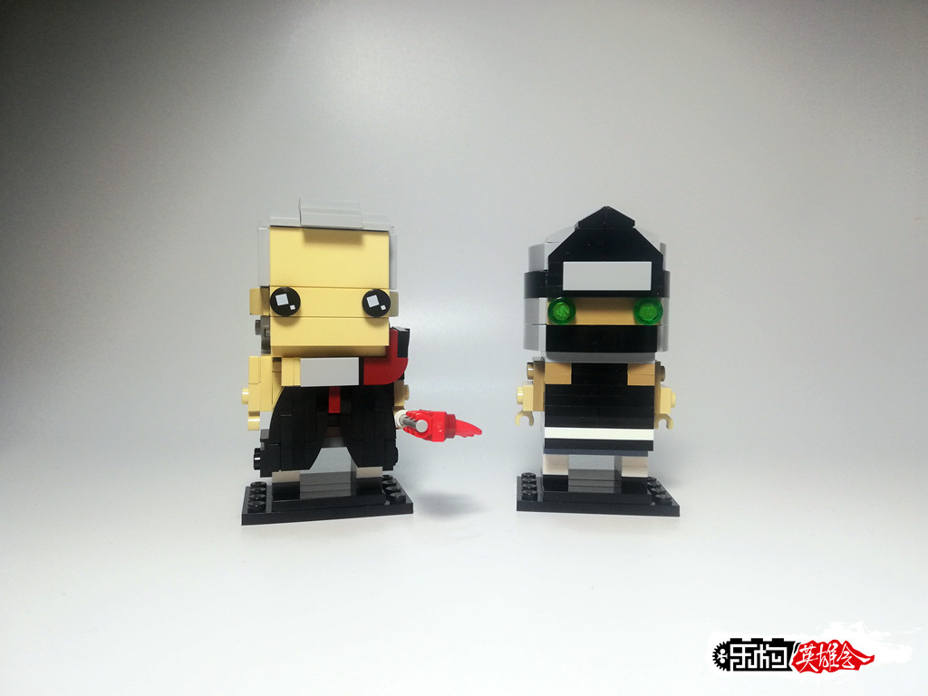 丨冰のmoc丨Brickheadz：飞段＆角都