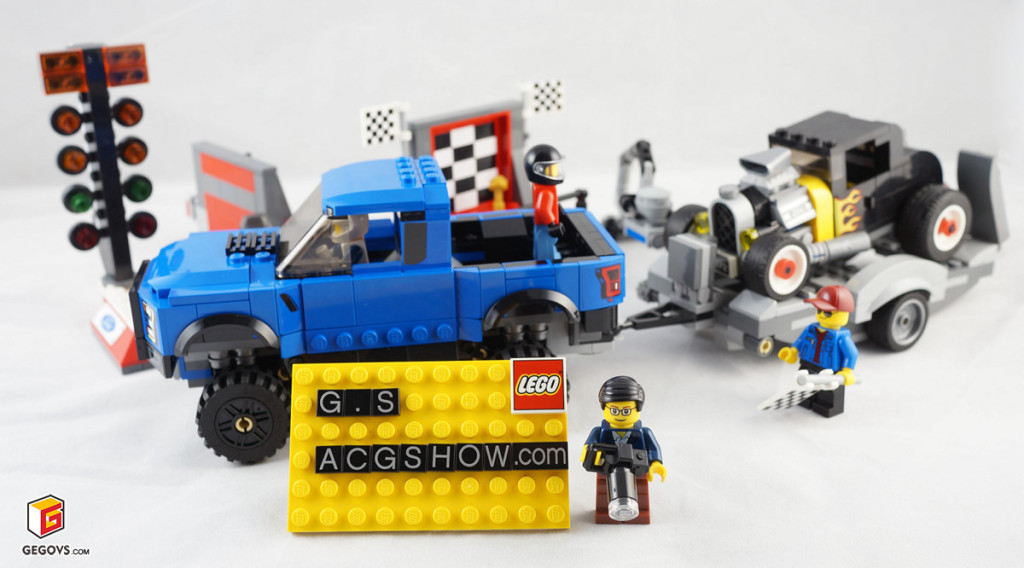 【GS品鉴】LEGO乐高SPEED系列75875–福特F-150猛禽和福特A型老爷车