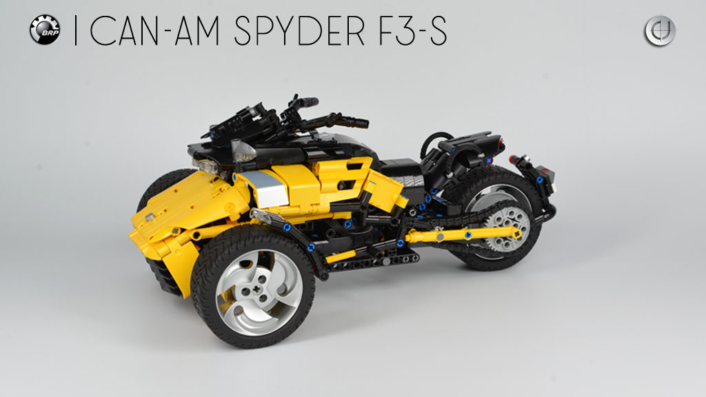 [MOC] 重型机车 CAN-AM SPYDER F3-S