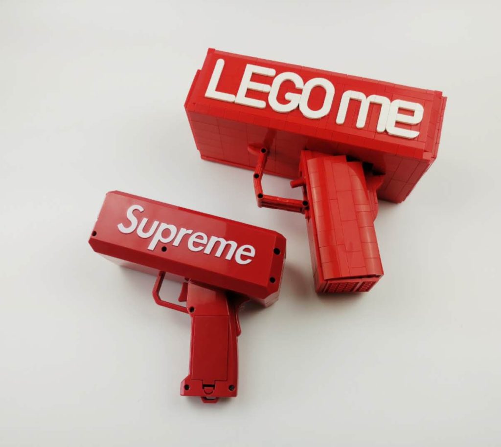 【石头MOC】Legome? or Supreme?乐高钞票枪