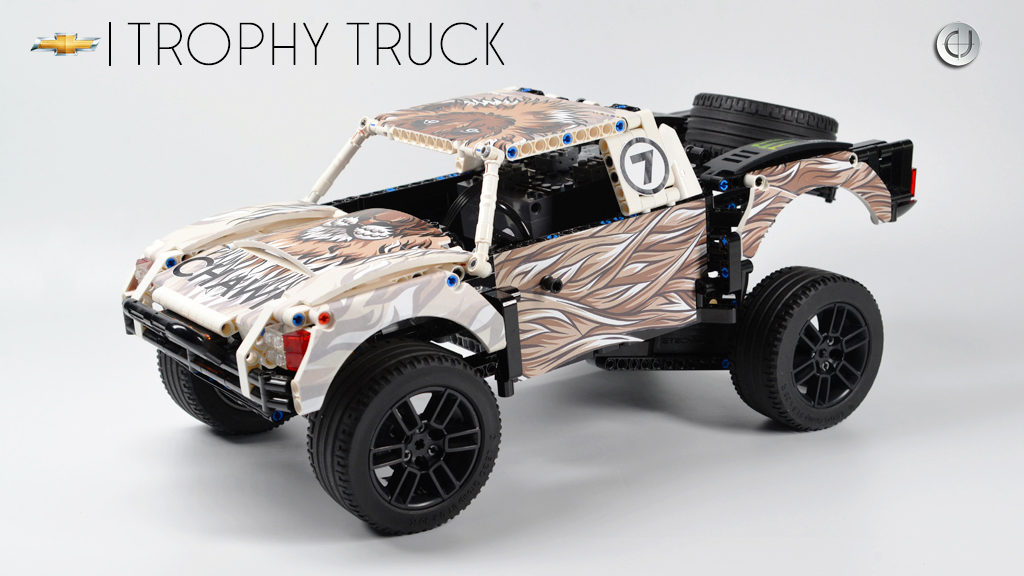 [MOC] 奖杯卡车︱Baja Trophy Truck