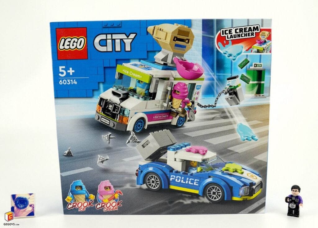 【GS品鉴】LEGO乐高City城市组60314追捕冰淇淋车
