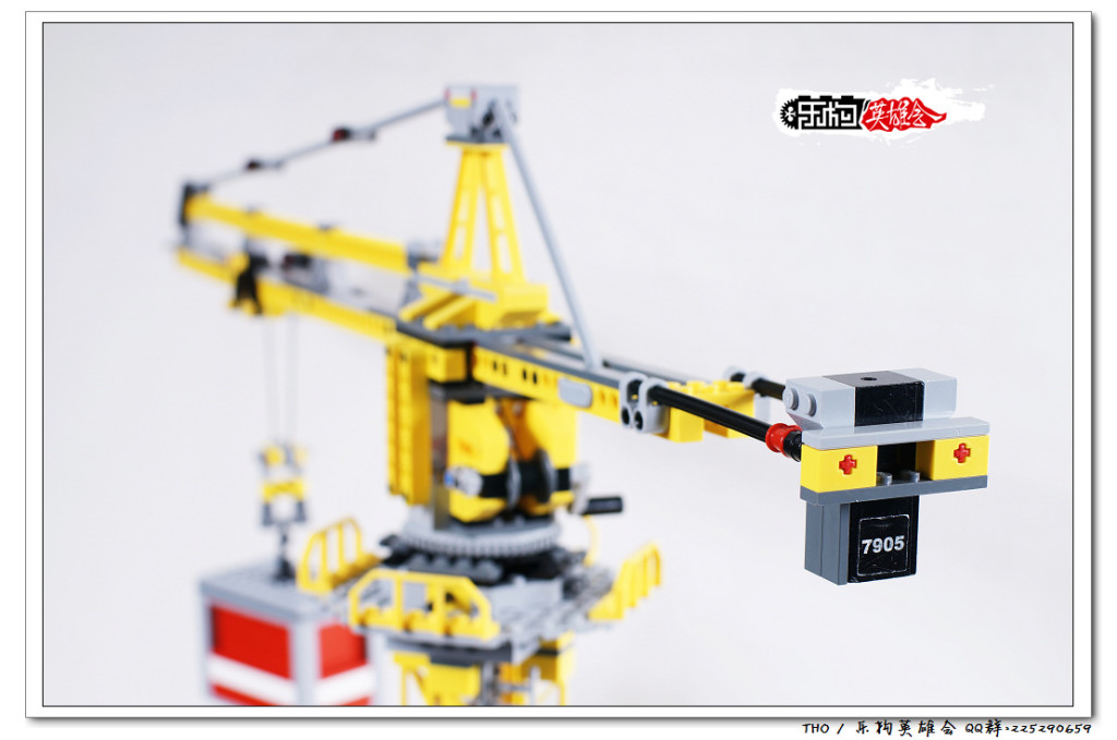 【THO评鉴】乐高 lego 7905 Building Crane 大型塔吊
