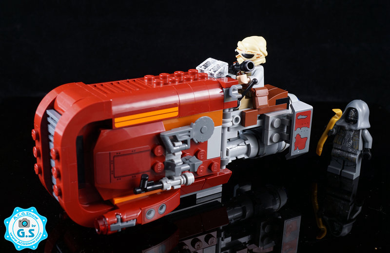 【GS品鉴】LEGO乐高 星球大战系列75099-蕾的飞车