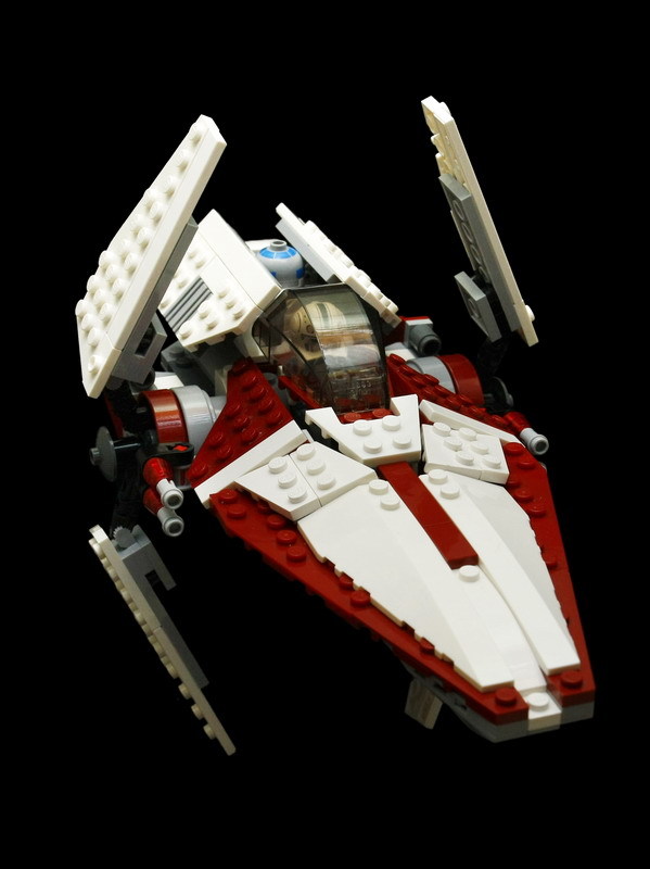 圣光MOC：自建V翼星际战斗机