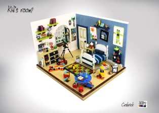 儿童房（kidsroom）by César Soares