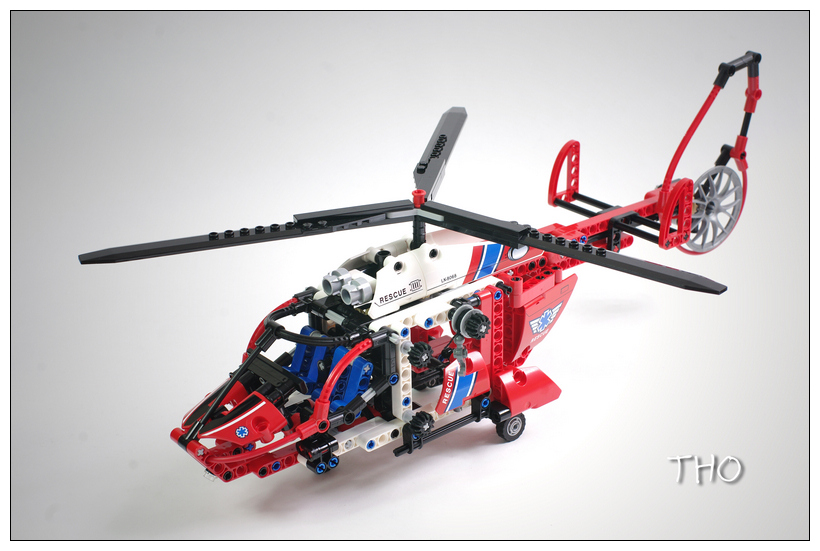 【THO品鉴】lego 乐高 8068 Rescue Helicopter直升机评鉴