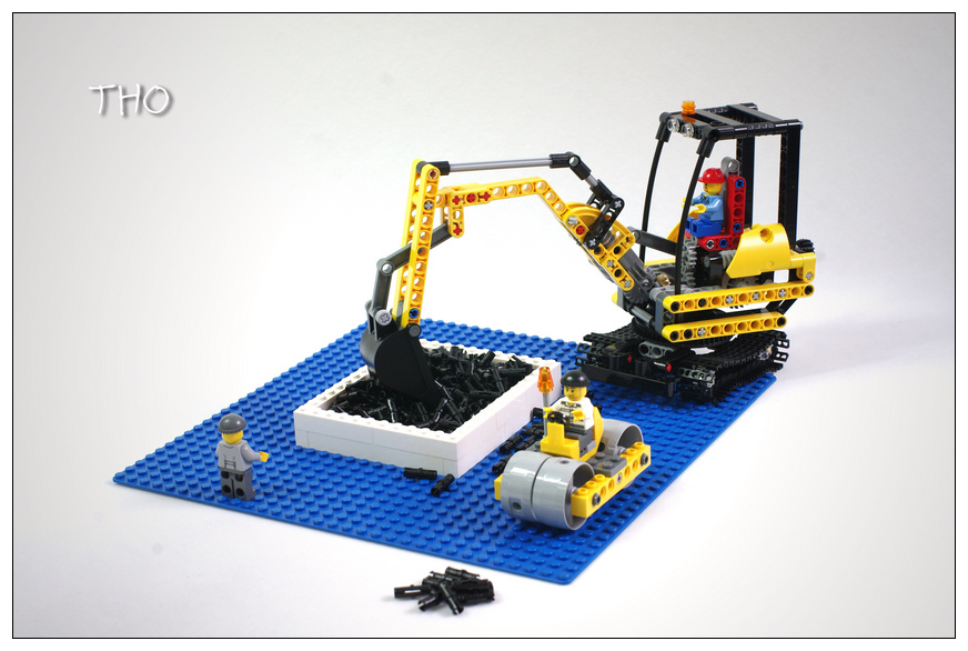 【THO品鉴】lego 乐高 8047 Compact Excavator 评鉴