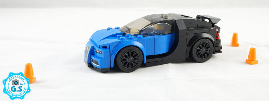 【GS品鉴】LEGO乐高超级赛车系列75878–布加迪 奇龙