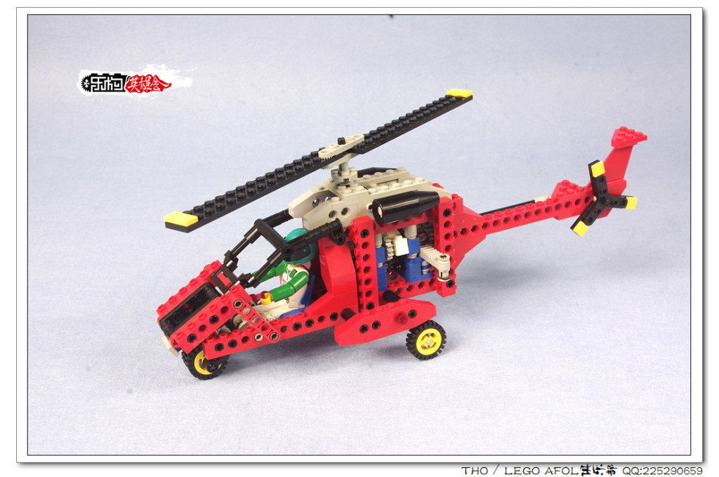 【THO评鉴】乐高 lego 8232 Chopper Force 直升机
